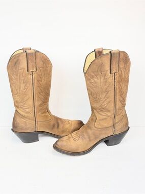 Durango Women's Size 7 M Brown Leather Western Cowboy Boots RD4112